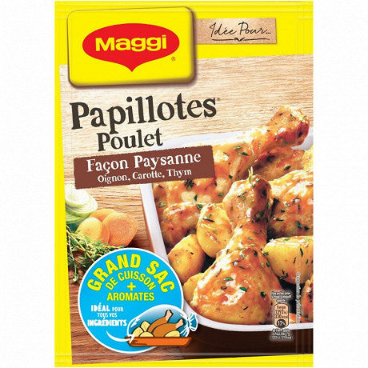 MAGGI Papillote petit mijoté façon paysanne 32g -G42