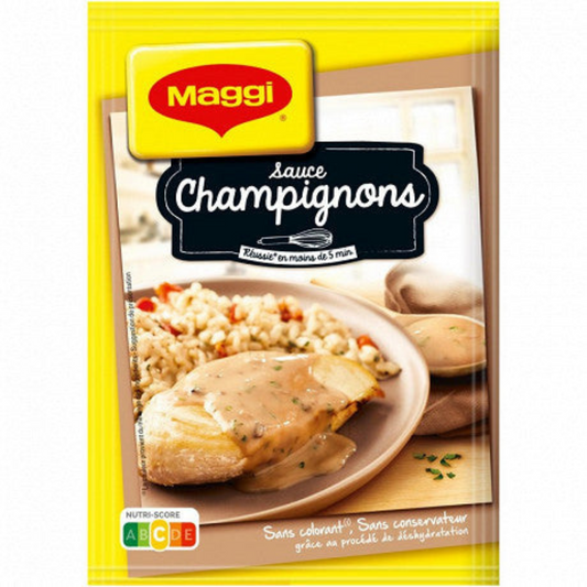 MAGGI Sauce déshydratée saveur à l'ancienne aux champignons émincés 275g -G41