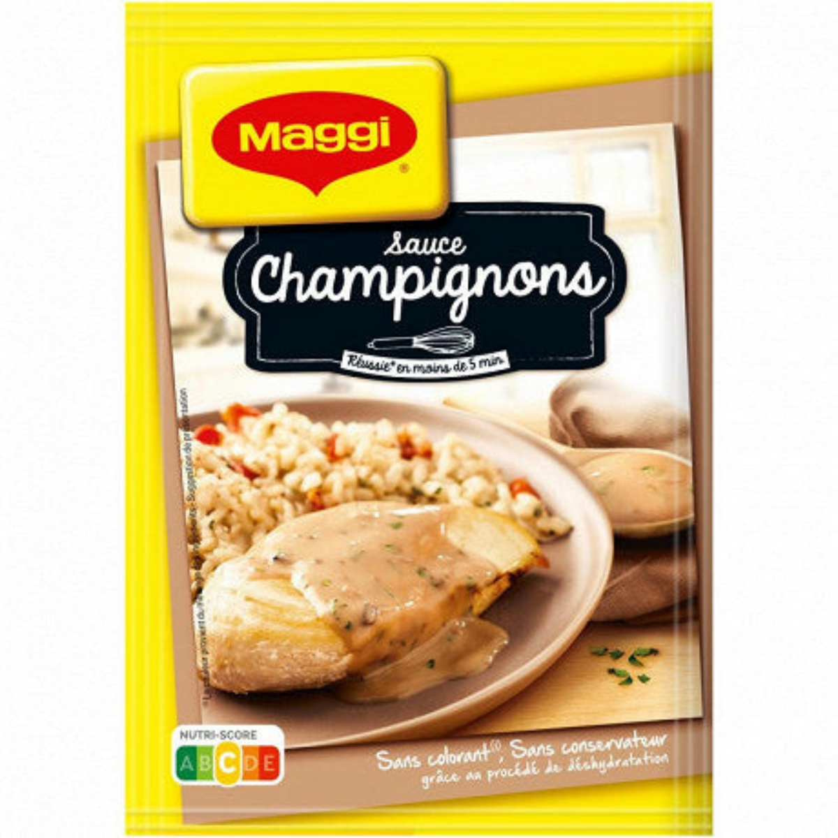 MAGGI Sauce déshydratée saveur à l'ancienne aux champignons émincés 275g -G42