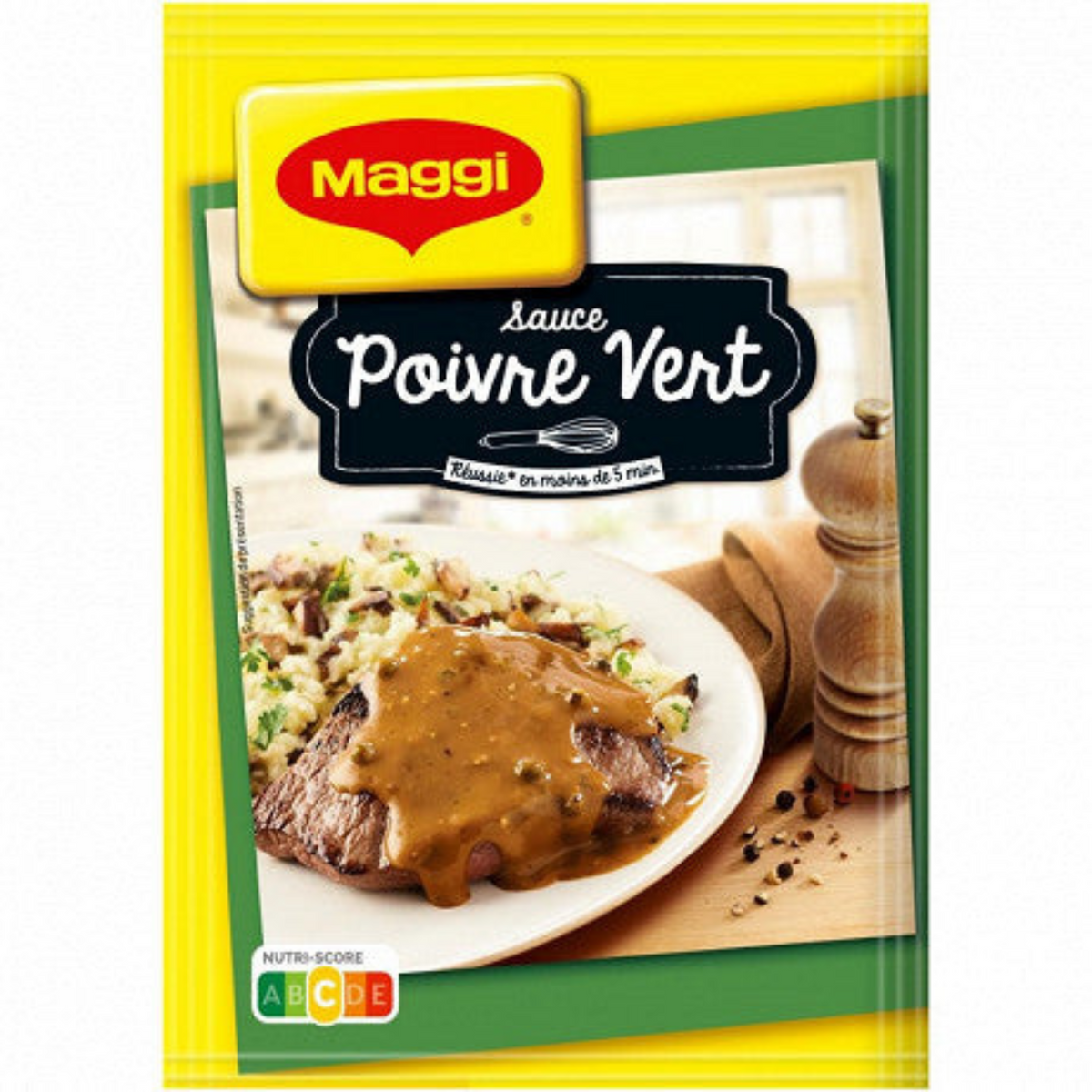 MAGGI Sauce déshydratée saveur à l'ancienne poivre vert 30g -G41