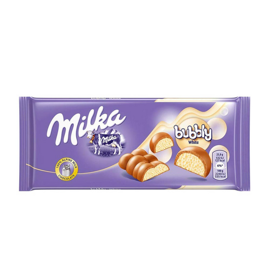 MILKA Tablette  Bubbly White 95g -B51