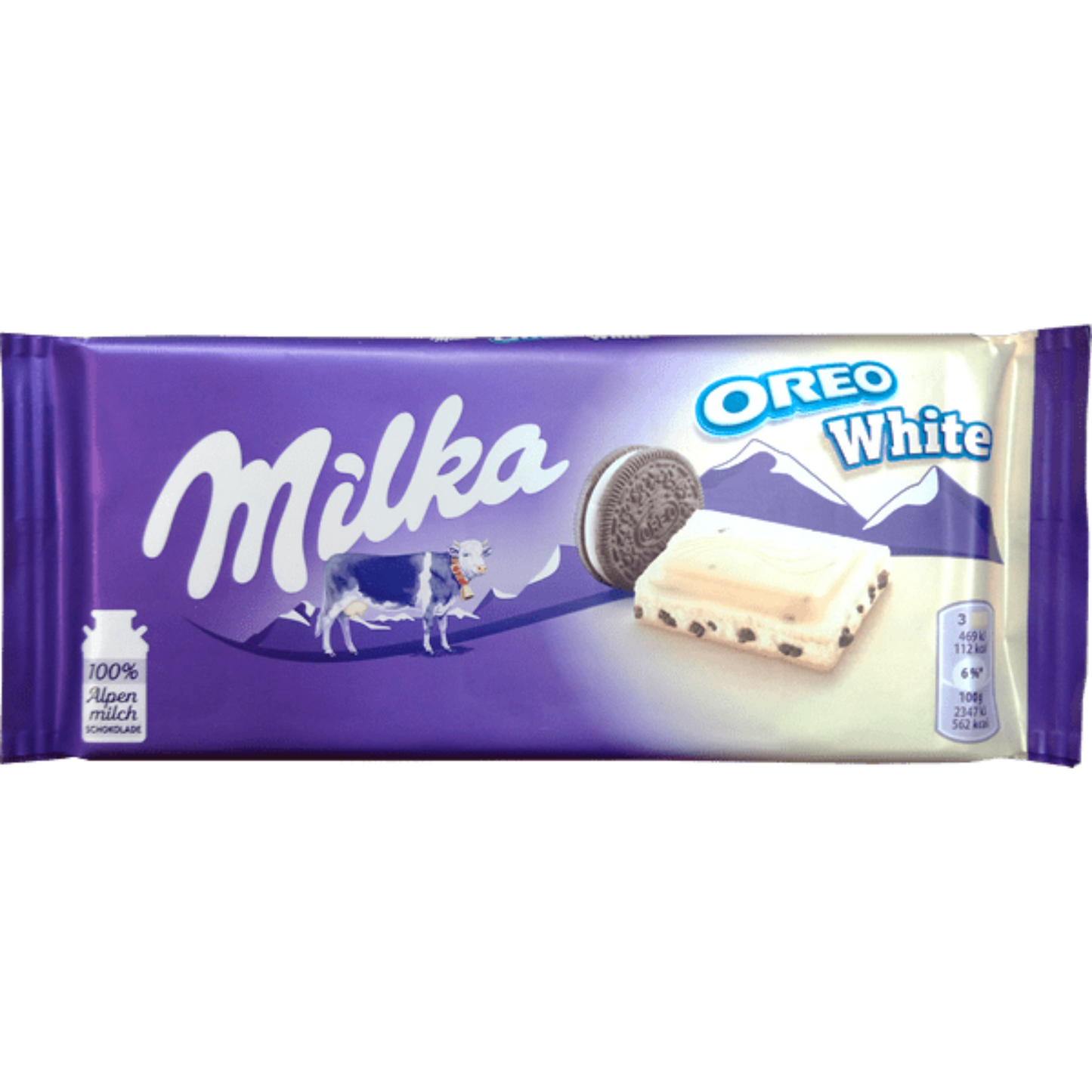 MILKA Tablette Oreo White  100g -B42