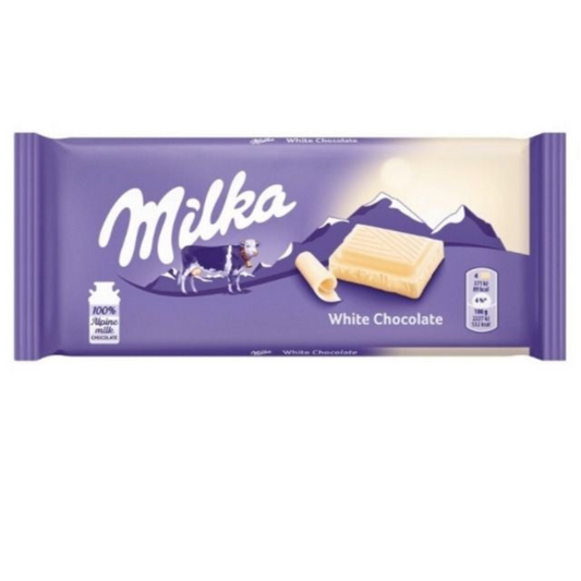 MILKA Tablette White Chocolate 90g. -B42