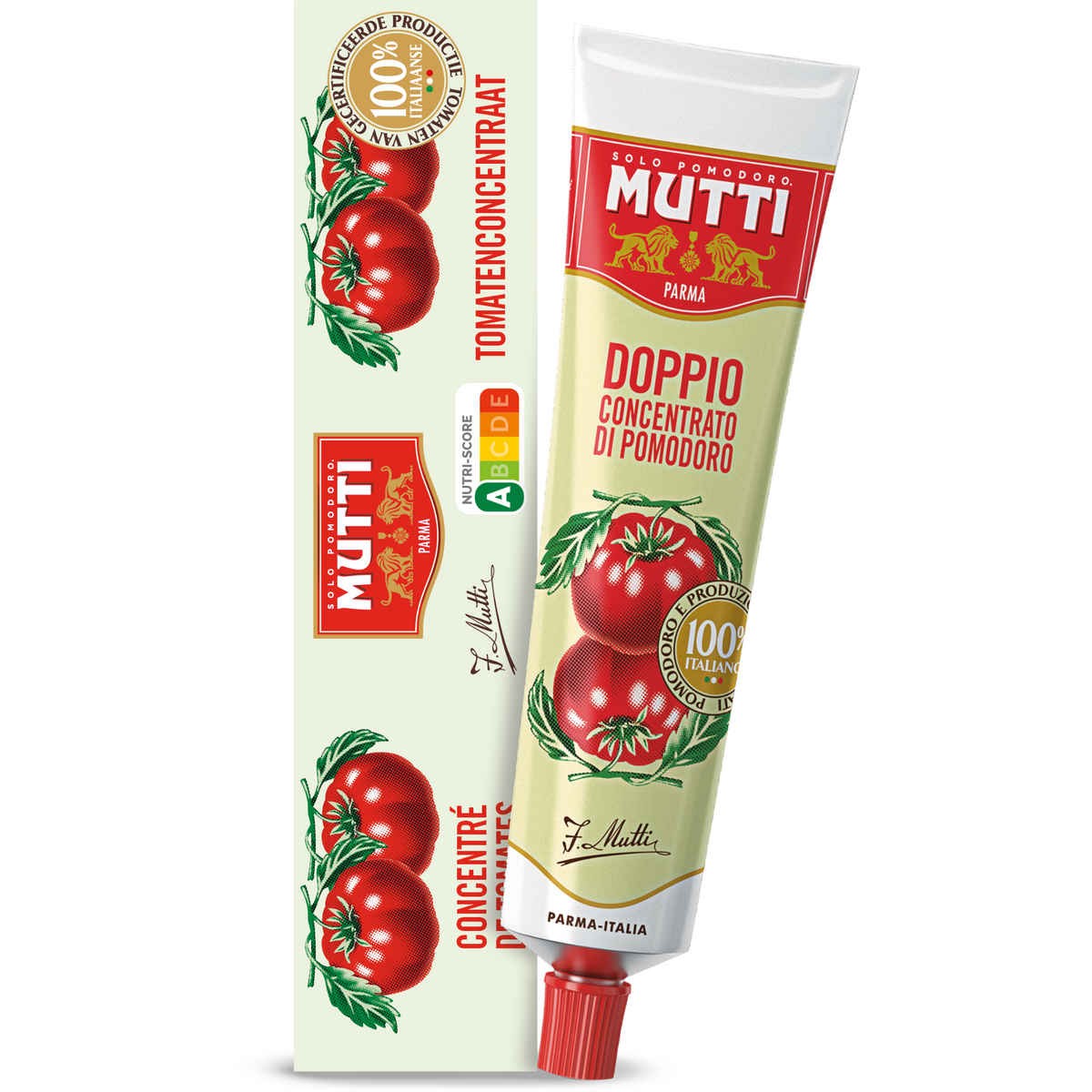 Mutti double concentrated tomato tube 130g -g104