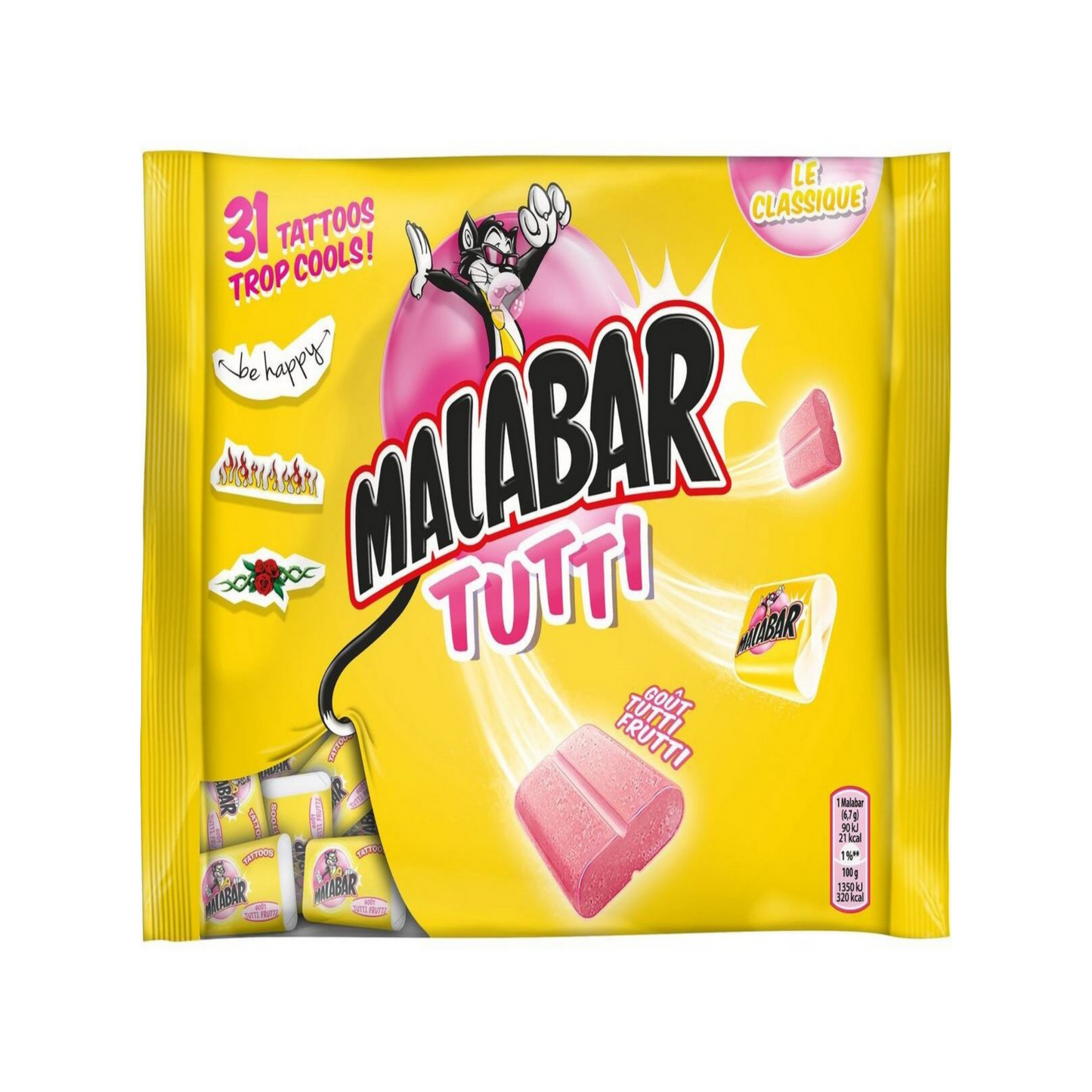 MALABAR Tutti Frutti Sachet 214g -B44