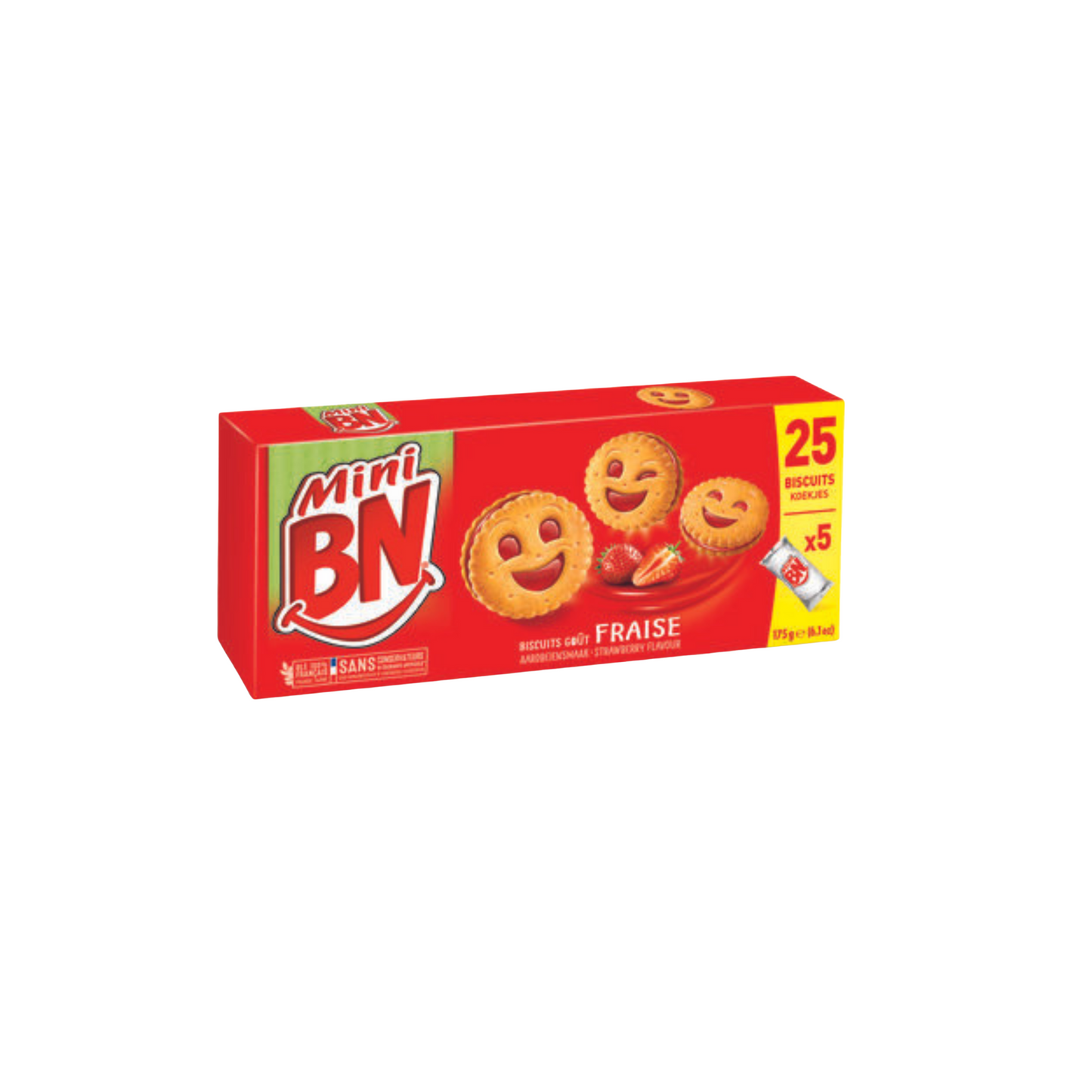 MINI Bn Fraise 125g -A71