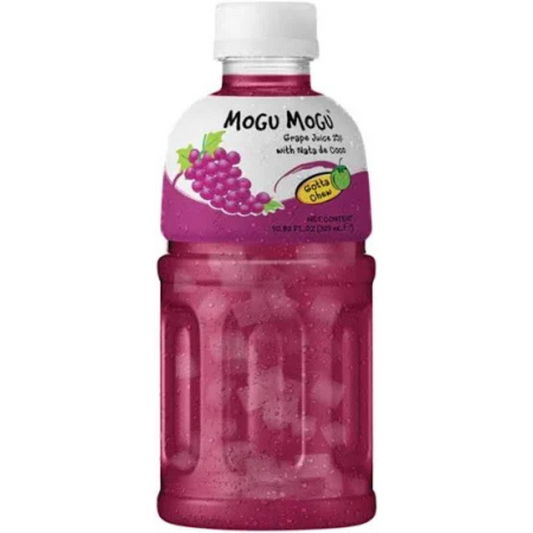Mogu Mogu Grape Flavored Drink 320ml