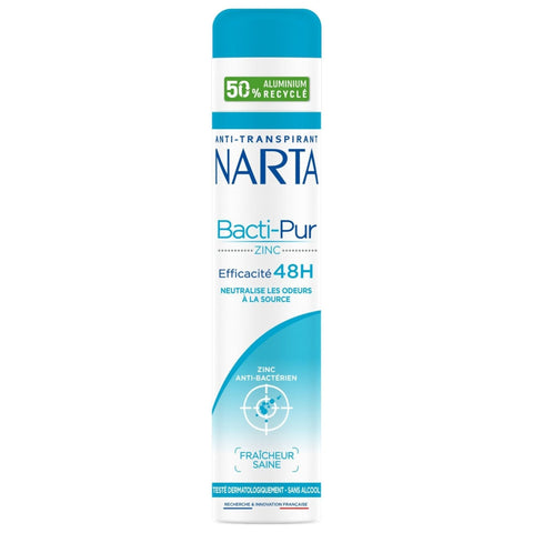 Narta Deodorant Atomizer Woman Bactipur 200g -J50