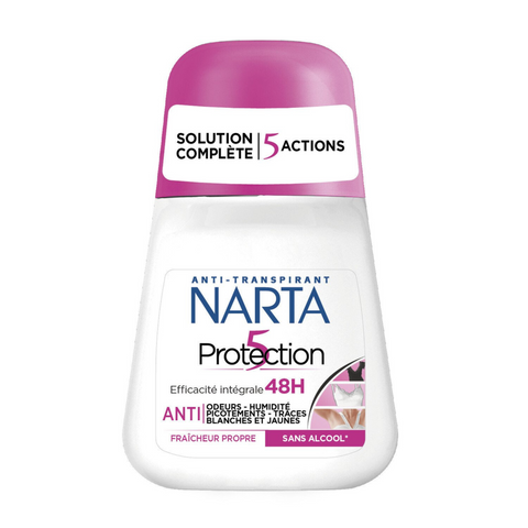 Narta Déodorant Protection 5 Pierre d'Alun 50ml -J72