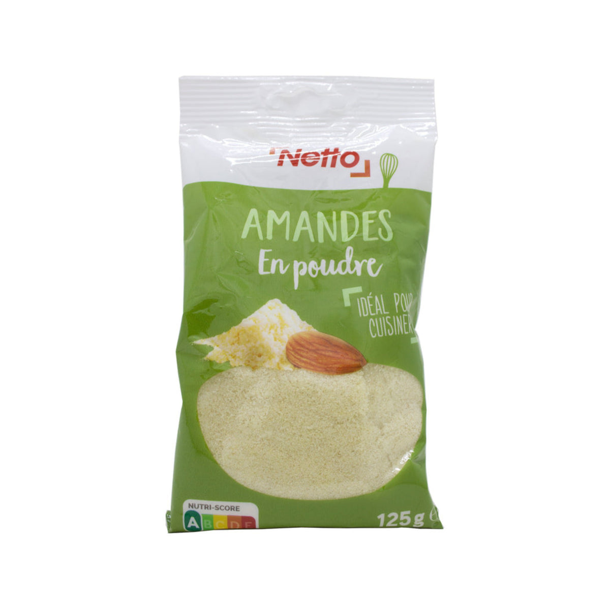 NETTO AMANDES EN POUDRE 125g -E111