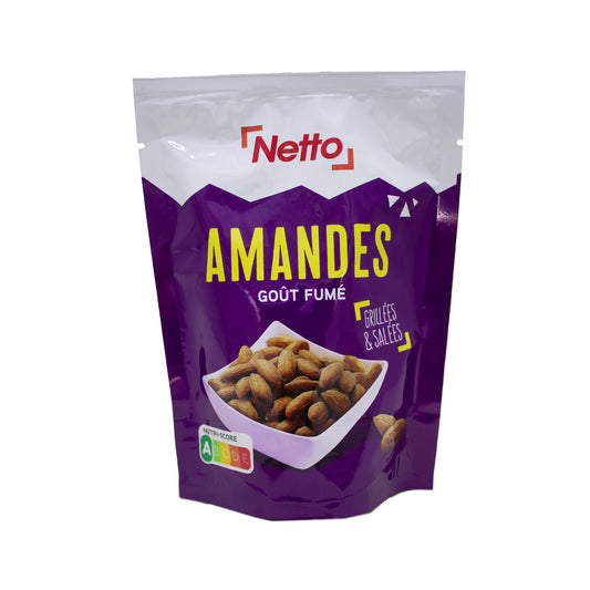 NETTO Amandes goût fumé 100g -H32