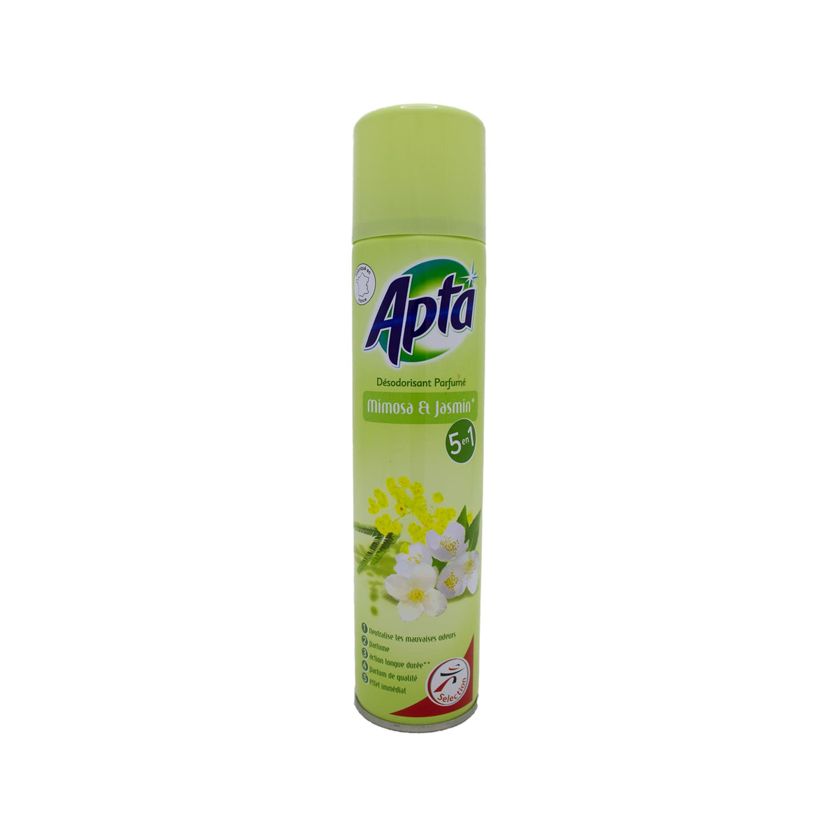 NETTO Apta Désodorisant parfumé Mimosa et Jasmin l'aérosol de 300ml -J32