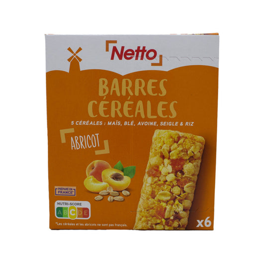 NETTO Barres grany abricot 125g -D81