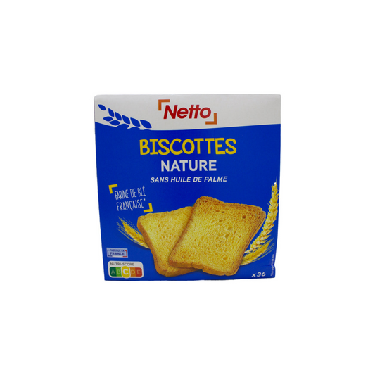 NETTO Biscottes 36 Tranches 300g -E81/80