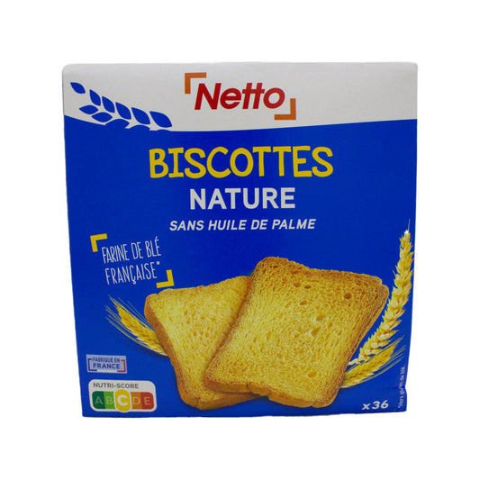 NETTO 36 slices 300g -e70 rusks