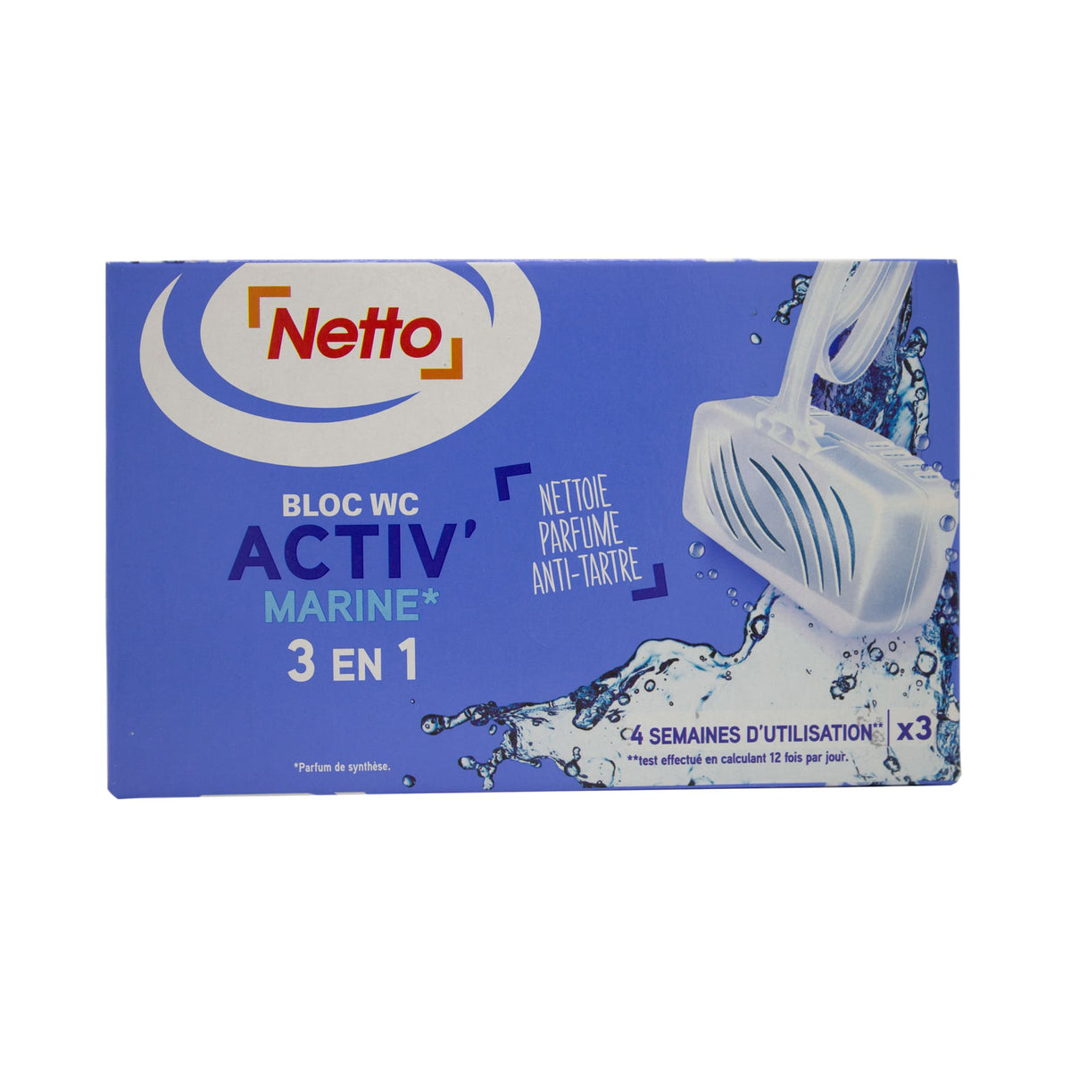 NETTO WC ACTIV 'Bloc Freshness Marine X3 120G -J33