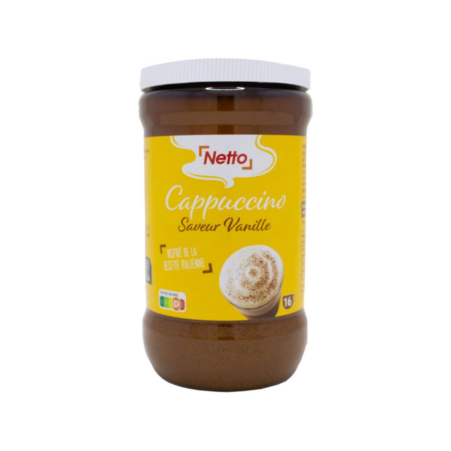 NETTO Cappuccino Vanille 200g -E22/20