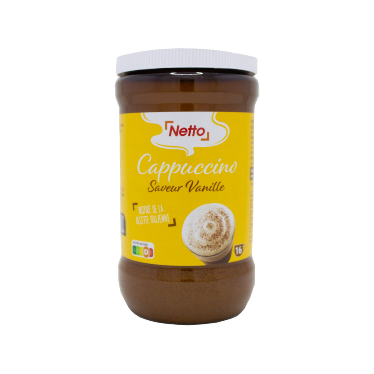 NETTO Cappuccino vanilla 200g -E22/20