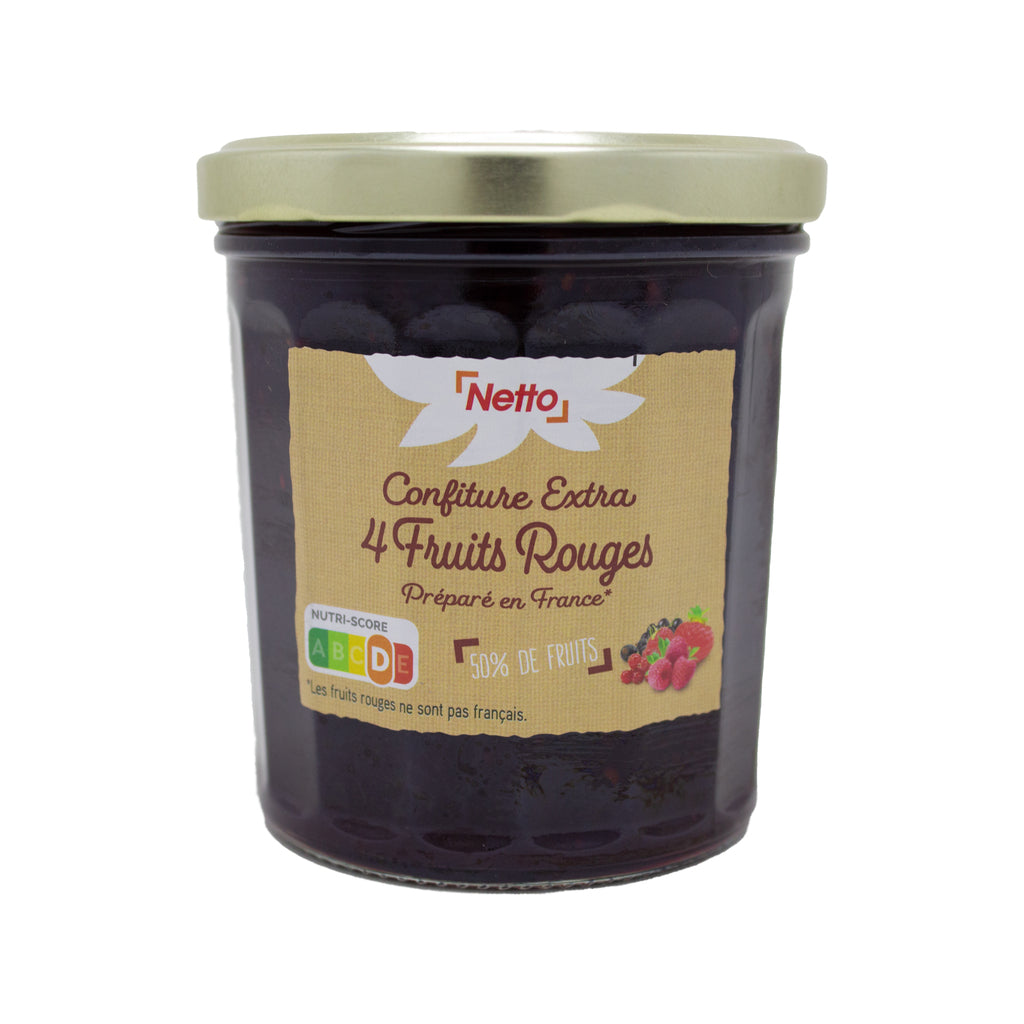 NETTO 4 -fruit jam 370g -d123
