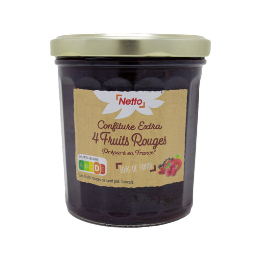 NETTO Confiture 4 fruits 370g -D133