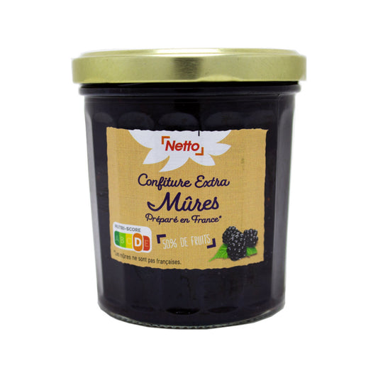 NETTO Confiture de mures 370g -D134