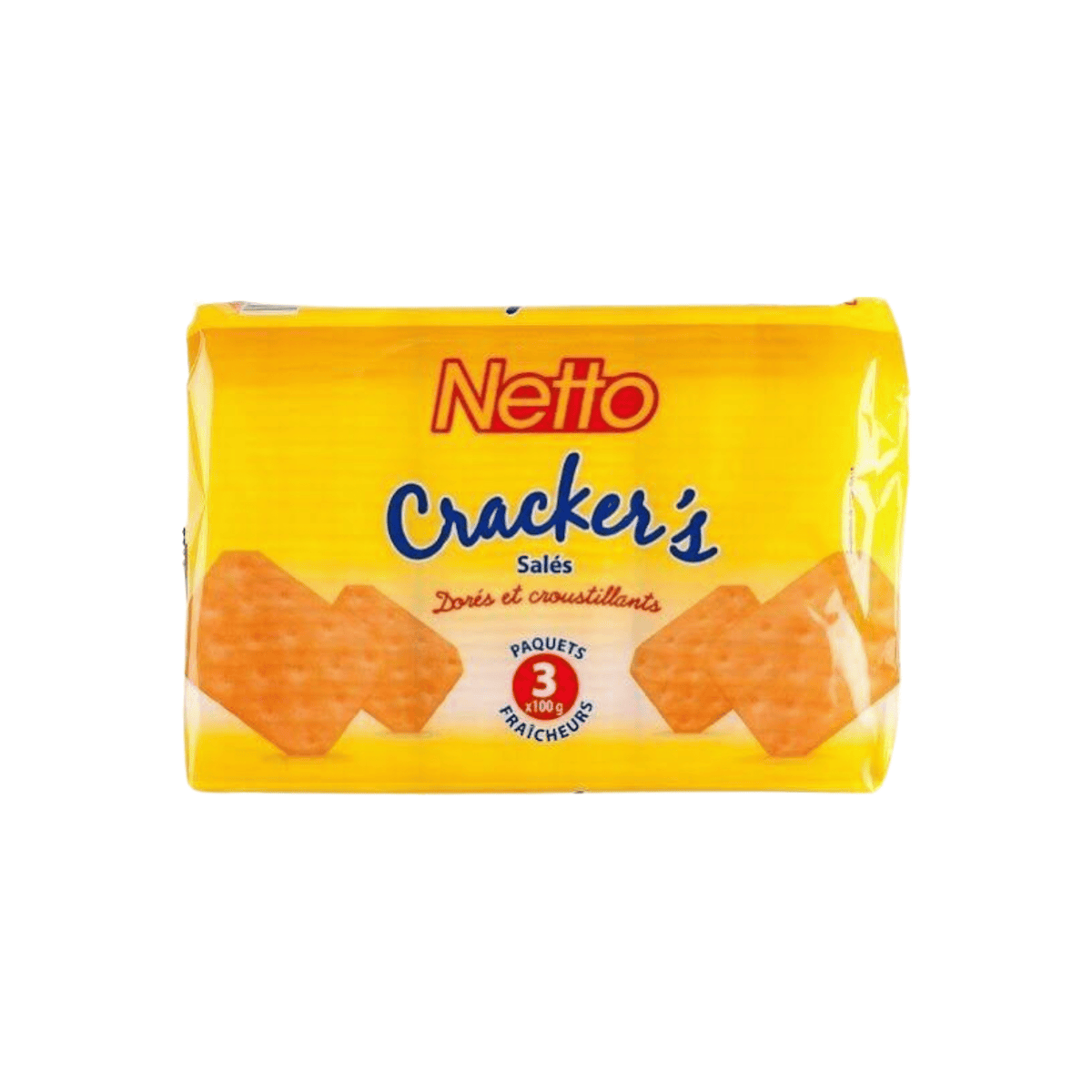 NETTO Crackers salés 3x100g — Épicerie française Montréal | Euro-Market