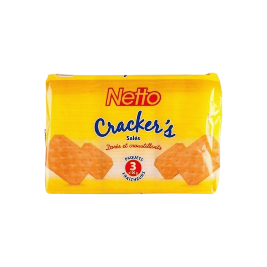 NETTO Crackers salés 3x100g -D113