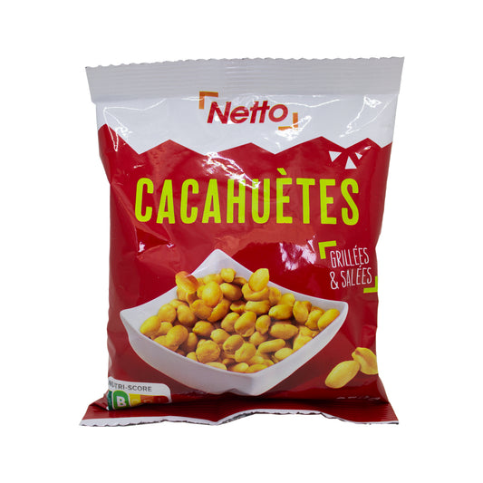 NETTO Cacahuètes grillées et salées 250g -H42