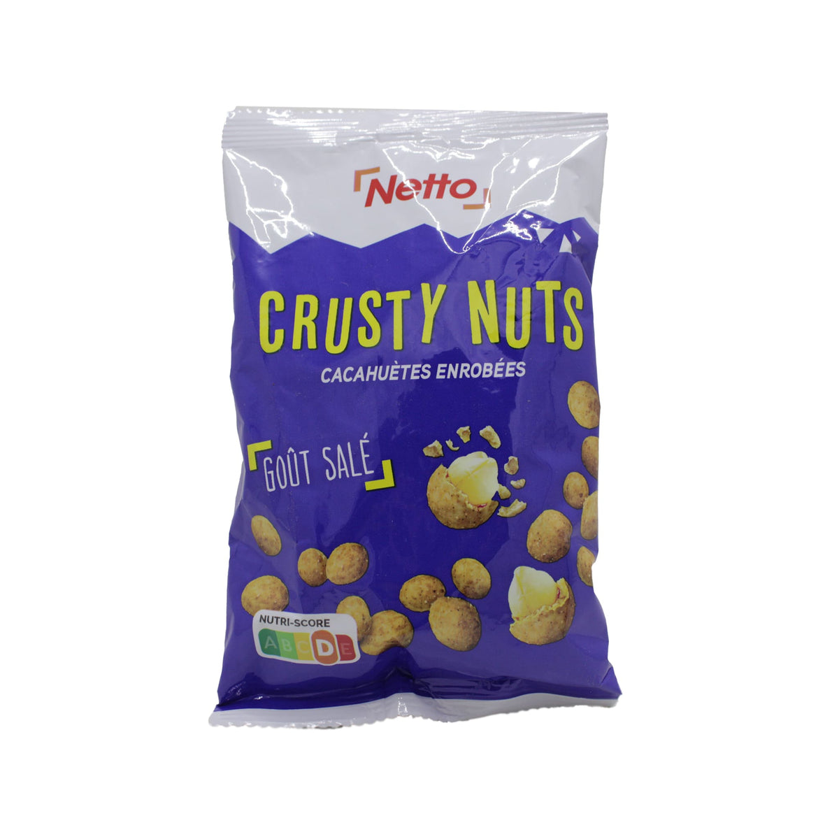 NETTO Cacahuètes enrobées et salés 125g -H43