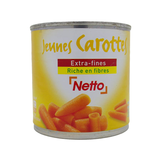 NETTO Carottes E.F 1/2 265g -I33/30