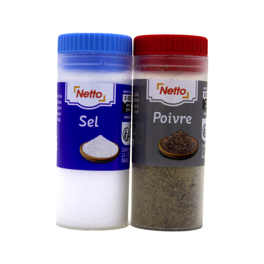 NETTO Saliere and pepper duo 50g -F23