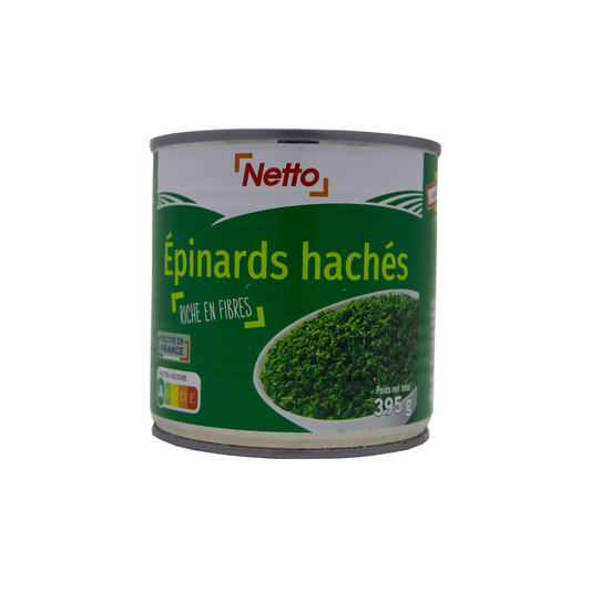 NETTO Epinard Haché en Boite 400g -I53