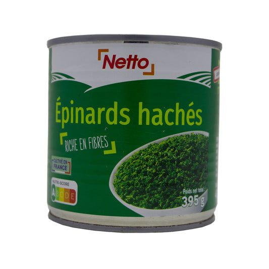 NETTO Epinard Haché en Boite 400g -I53