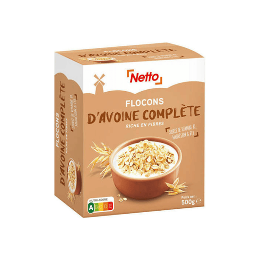 NETTO flocons d'avoine cplt500g -H23/24