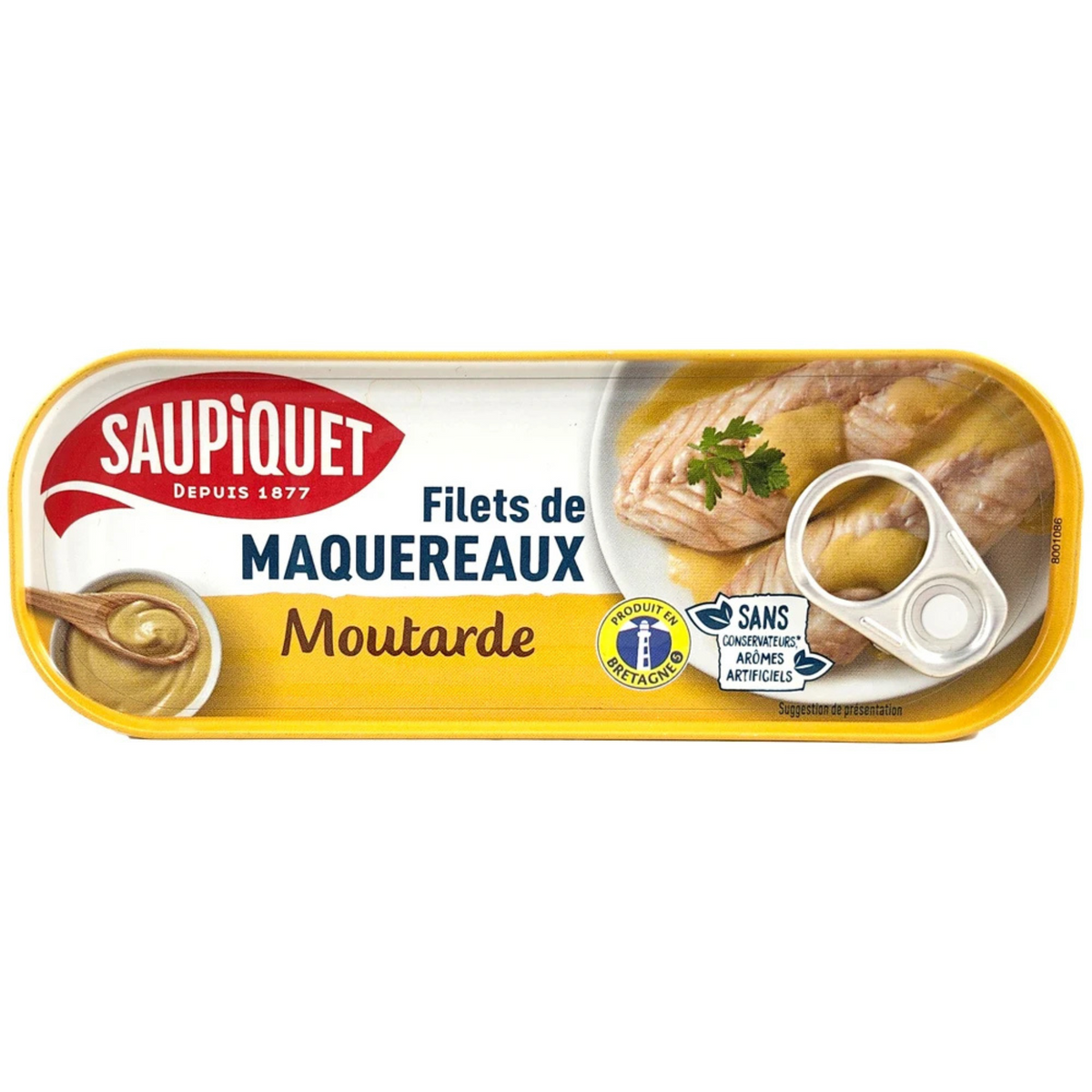 NETTO Filets de maqueraux sauce moutarde 169g — Épicerie française Montréal | Euro-Market