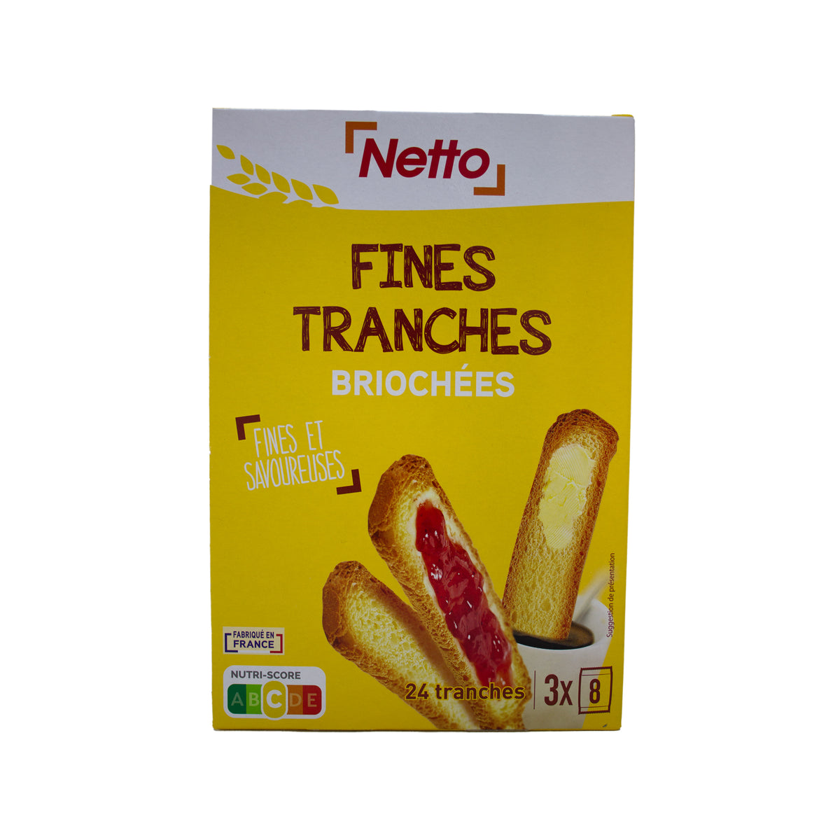 NETTO Thin slice of brioche 300 g