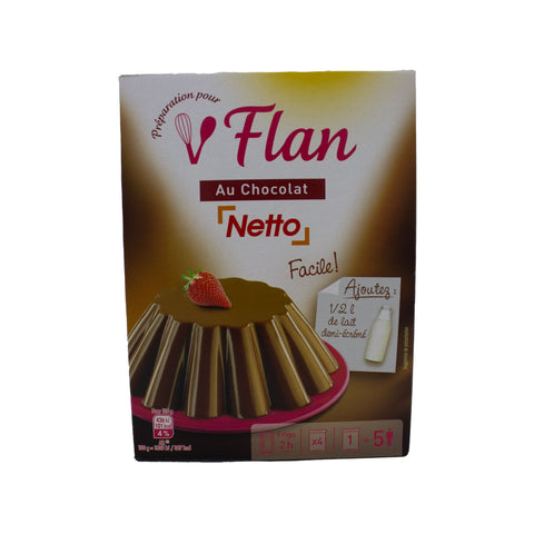 232g chocolate flan cleaning -e104