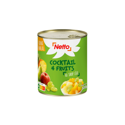 NETTO Fruit cocktail 500g -I73