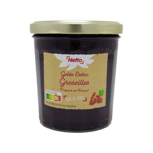 NETTO Gelée de groseille 370g -D133