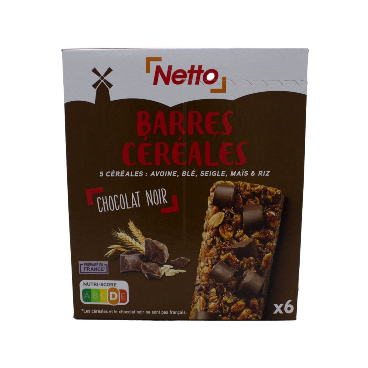 NETTO Grany pépites de chocolat 126g -D101
