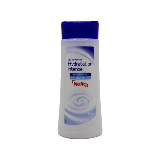 NETTO gel douche lait coton et soie 250g -J102