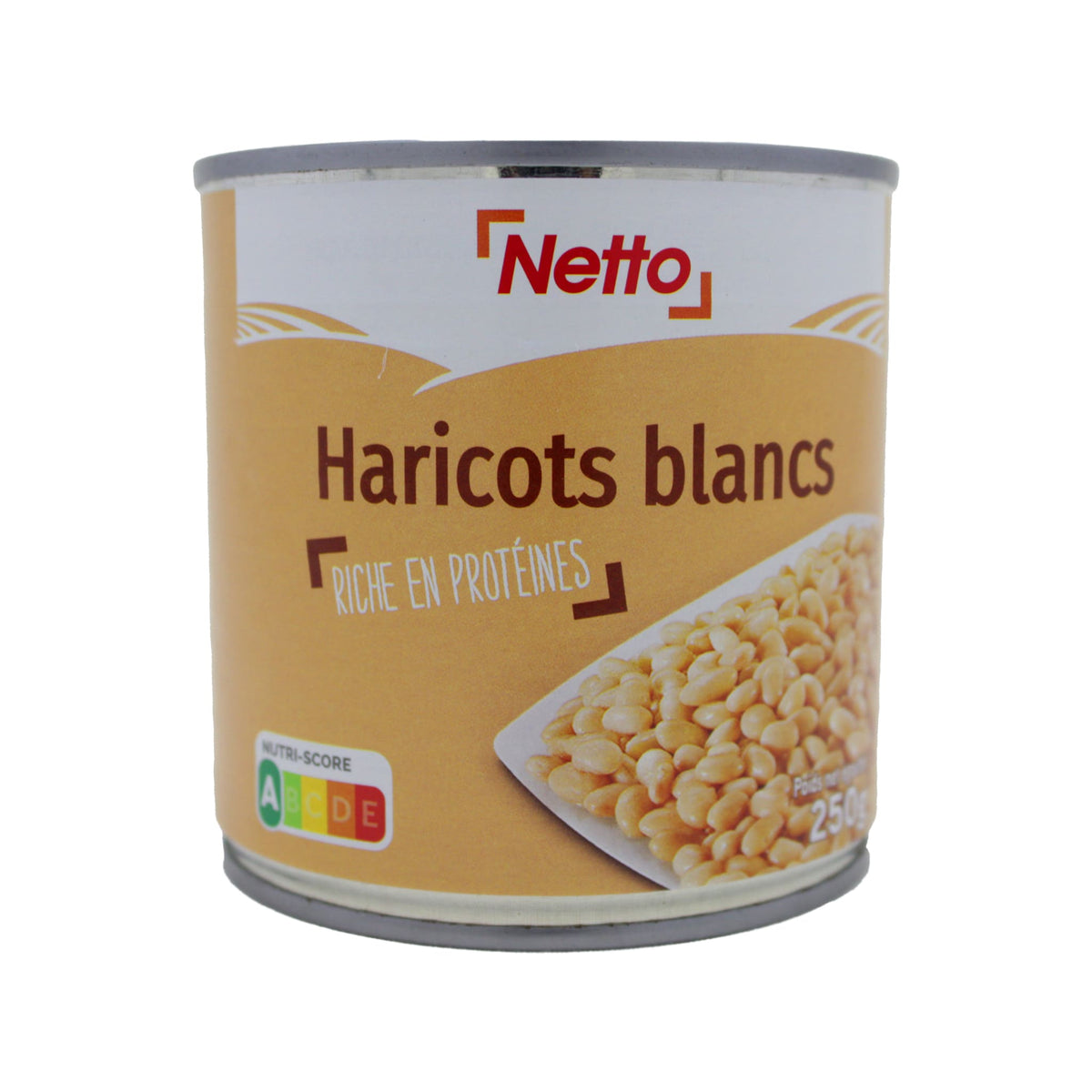 NETTO White Beans Prep1/2 265g -I42