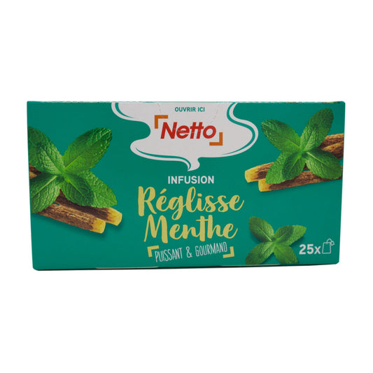 NETTO Infusion réglisse / menthe 35g -F94