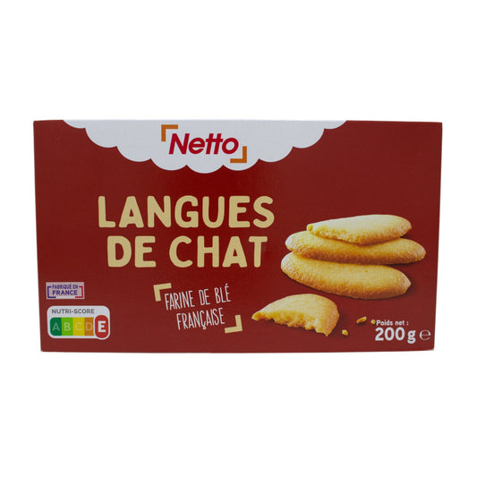 NETTO Langue de Chat 200g -A172