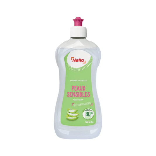 NETTO liquide vaisselle 500ml peaux sensibilité -K32