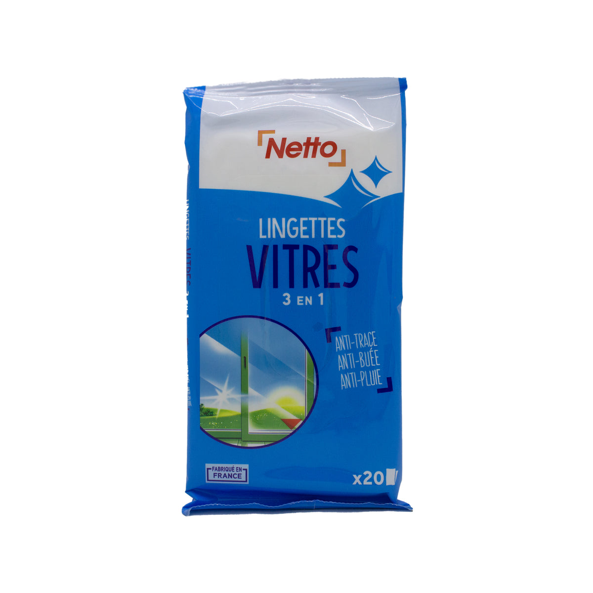 NETTO Lingettes vitres  -J33