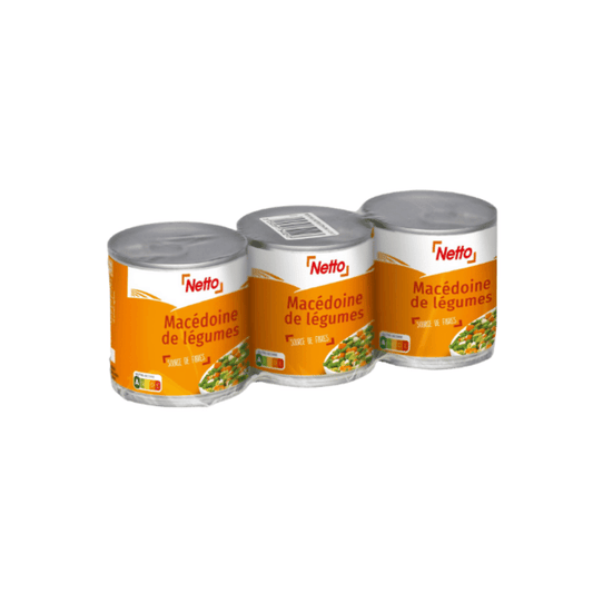 NETTO Macedoine 3 X -130g -I52