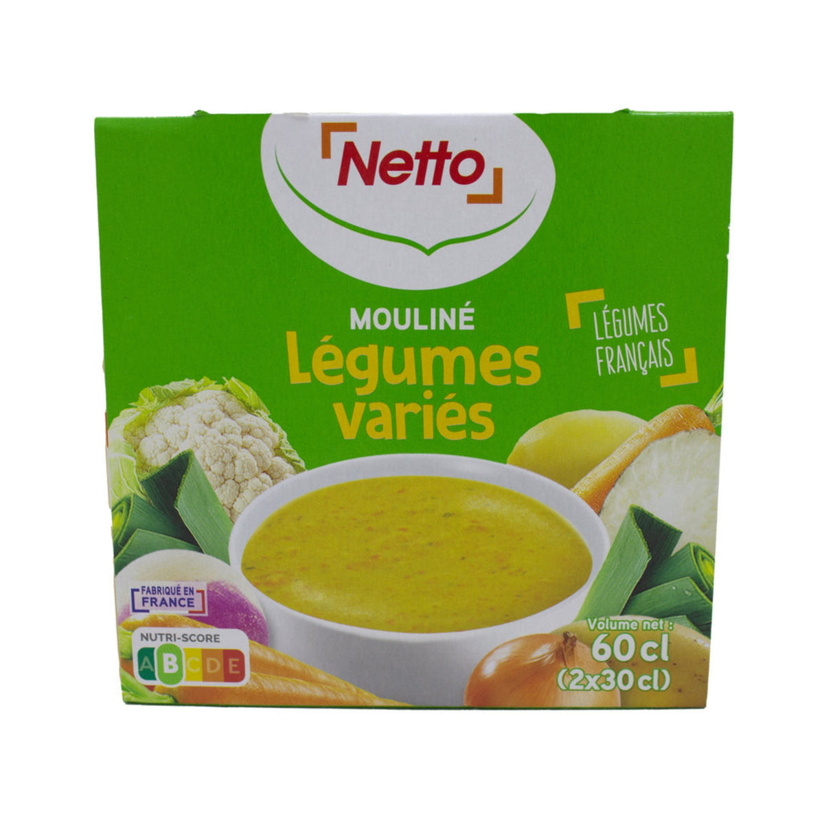 NETTO Mouliné légumes variés 2X30cl -G15/10