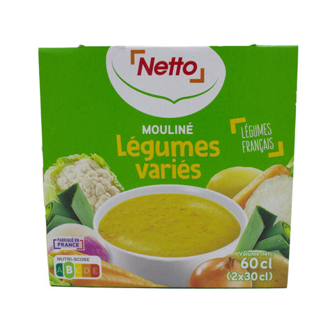 NETTO Mouliné mixed vegetables 2X30CL G33