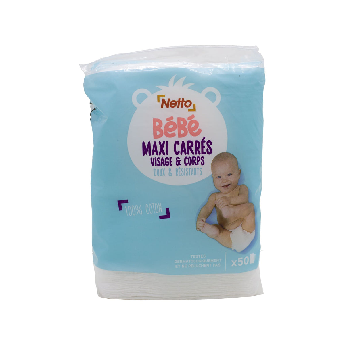 NETTO Maxi Carrés Douceur bébé 4g -J11/10